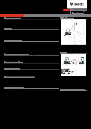Mini Pelles Bobcat E50z