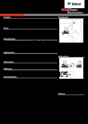 Mini Pelles Bobcat E55z