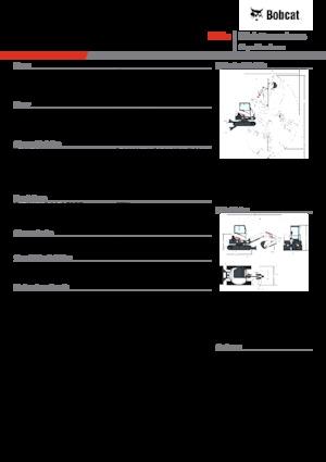 Mini Pelles Bobcat E55z