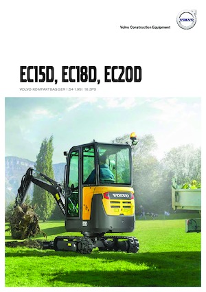 Mini Pelles Volvo EC18D