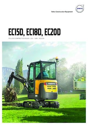 Mini Pelles Volvo EC18D