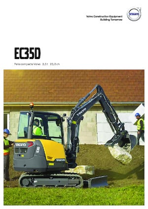 Mini Pelles Volvo EC35D