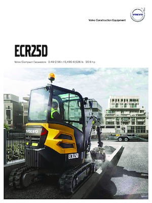 Mini Pelles Volvo ECR25D