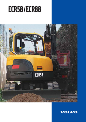 Mini Pelles Volvo ECR58