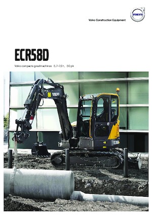 Mini Pelles Volvo ECR58D