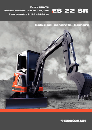 Mini Pelles Eurocomach ES 22 SR