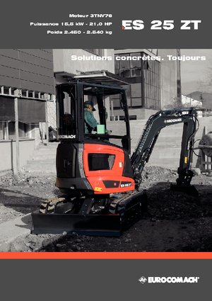 Mini Pelles Eurocomach ES 25 ZT