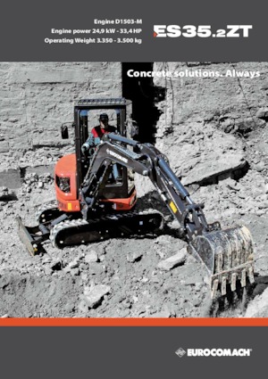 Mini Pelles Eurocomach ES 35.2 ZT