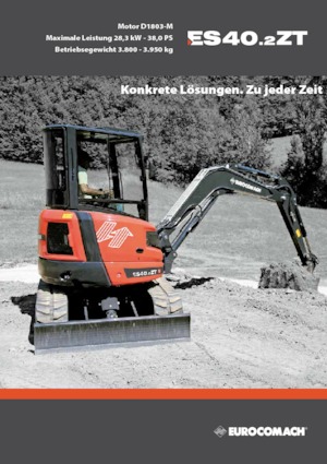 Mini Pelles Eurocomach ES 40.2 ZT