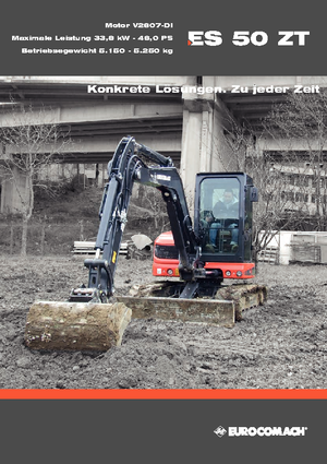 Mini Pelles Eurocomach ES 50 ZT