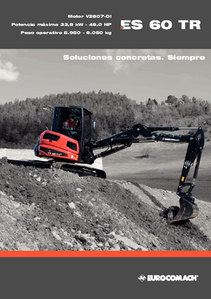 Mini Pelles Eurocomach ES 60 TR
