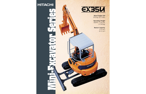 Mini Pelles Hitachi EX 35