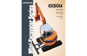 Mini Pelles Fiat-Hitachi EX 50 U