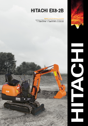 Mini Pelles Hitachi EX 8-2 B