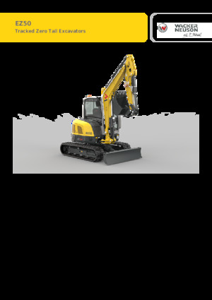 Mini Pelles Wacker Neuson EZ50