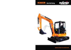 Mini Pelles Hanix H36CR