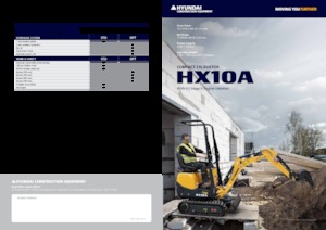 Mini Pelles Hyundai HX10A
