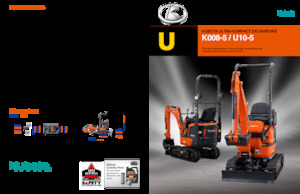 Mini Pelles Kubota K008-5