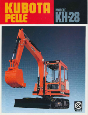 Mini Pelles Kubota KH28