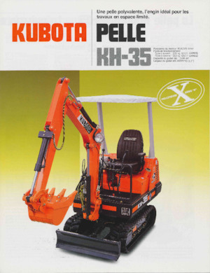 Mini Pelles Kubota KH35