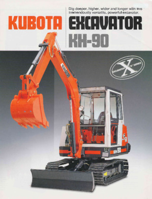 Mini Pelles Kubota KH90