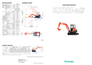Mini Pelles Kubota KX101-3α2