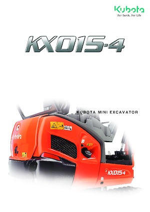 Mini Pelles Kubota KX015-4