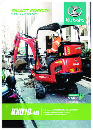 Mini Pelles Kubota KX019-4 SI
