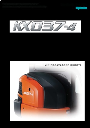Mini Pelles Kubota KX037-4 HGL