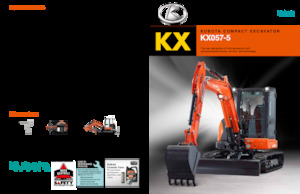 Mini Pelles Kubota KX057-5