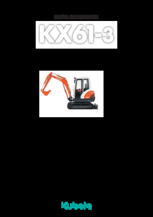 Mini Pelles Kubota KH191