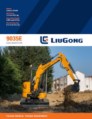 Mini Pelles Liugong 9035E