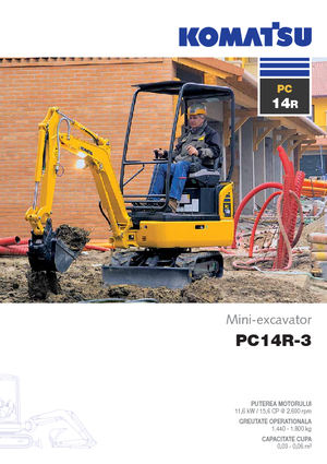 Mini Pelles Komatsu PC14R-3HS 
