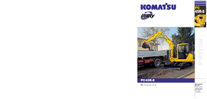 Mini Pelles Komatsu PC45R-8