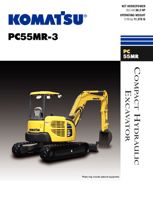 Mini Pelles Komatsu PC55MR-3