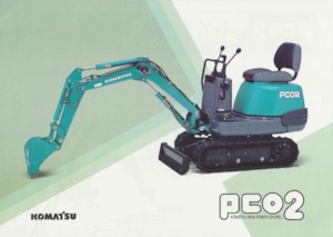 Mini Pelles Komatsu PC02