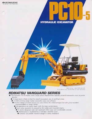 Mini Pelles Komatsu PC10-5