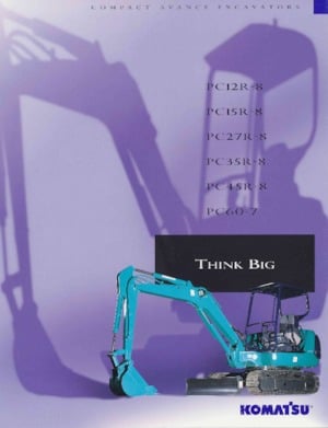 Mini Pelles Komatsu PC12R-8