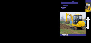 Mini Pelles Komatsu PC27R-8
