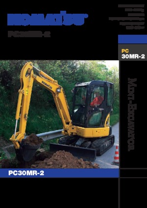 Mini Pelles Komatsu PC30MR-2