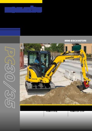 Mini Pelles Komatsu PC30MR-5