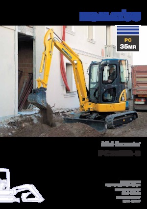 Mini Pelles Komatsu PC35MR-3