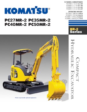 Mini Pelles Komatsu PC50MR-2