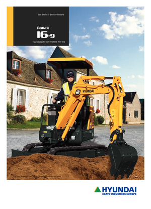 Mini Pelles Hyundai R 16-9