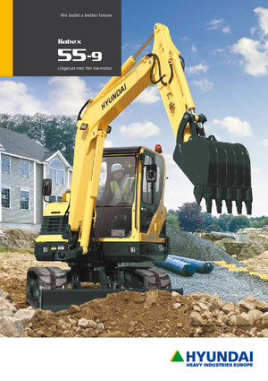 Mini Pelles Hyundai R 55-9