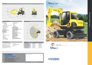 Mini Pelles Hyundai R 55 W 7