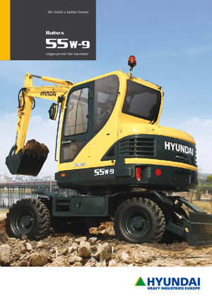 Mini Pelles Hyundai R 55 W-9