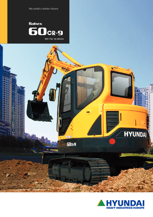 Mini Pelles Hyundai R60CR-9A