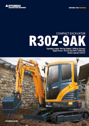 Mini Pelles Hyundai R30Z-9AK