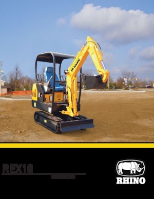 Mini Pelles RHINO REX18
